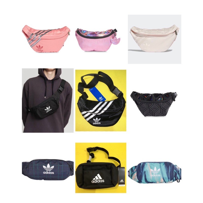 Tas Adidas Originals Nylon Waistbag Essential Adicolor SALE