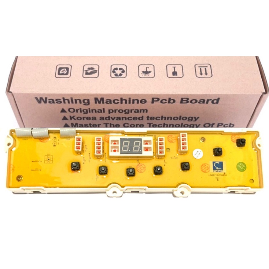 Modul PCB mesin cuci LG top loading WF-L801TC WF-7500TC WF-F800TC