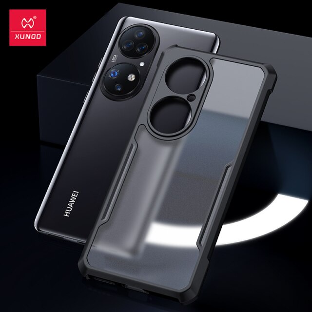 XUNDD ORIGINAL Huawei P50 P50 Pro Soft Hard Case Hybrid Armor