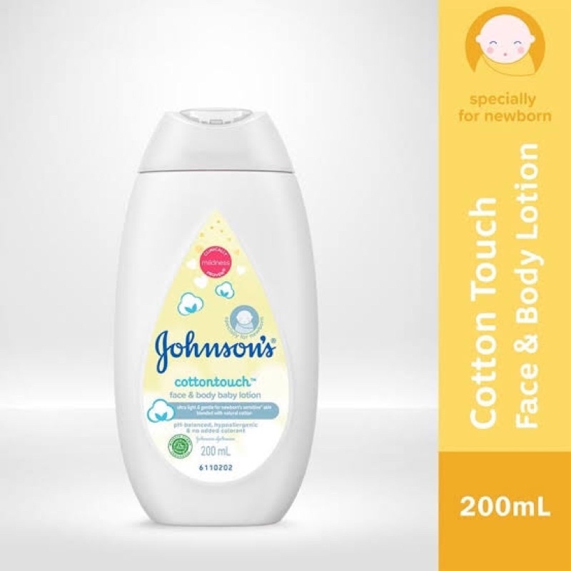 Johnson’s Cottontouch Face &amp; Body Lotion 200 ml