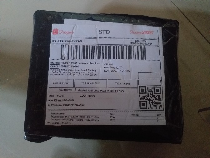 Tabung Mika Plastik Pet - Kaleng - Toples 8x5cm