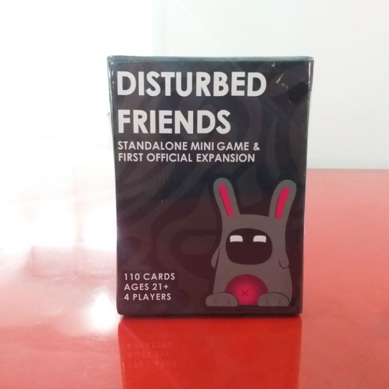 disturbed friends expansion 4 players board game