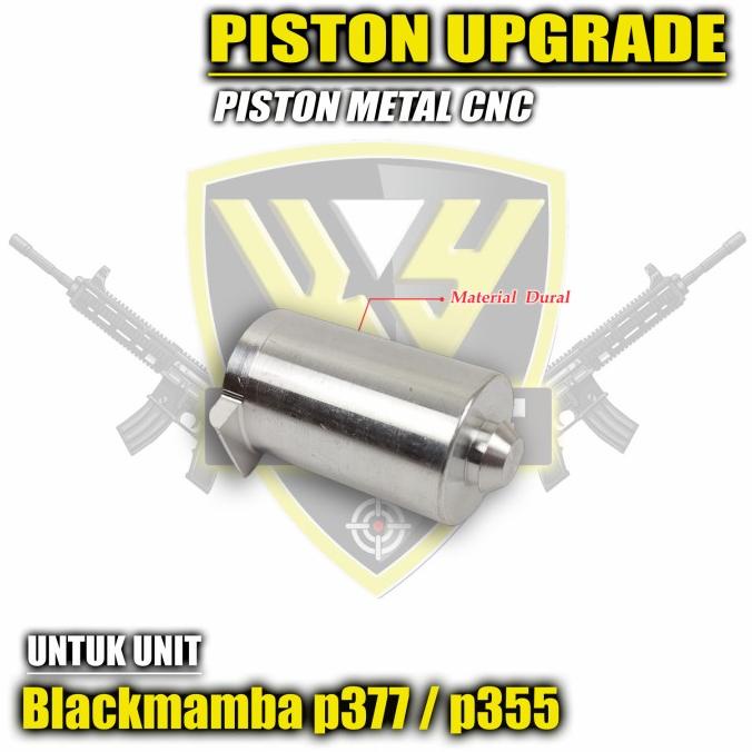 Piston CNC Metal Blackmamba P377 / P355 Upgrade Amazing Zoom Premium