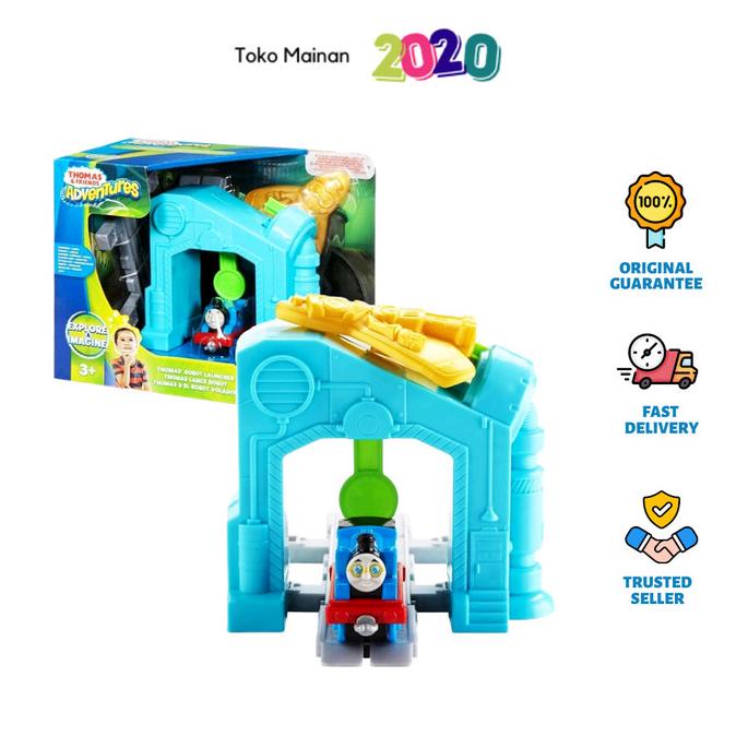 Thomas & Friends Adventures Thomas' Robot Launcher Toy Set With Die-Cast Thomas Engine