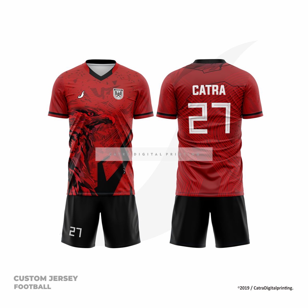 Custom Jersey Futsal Full Printing (Free Desain) Milano