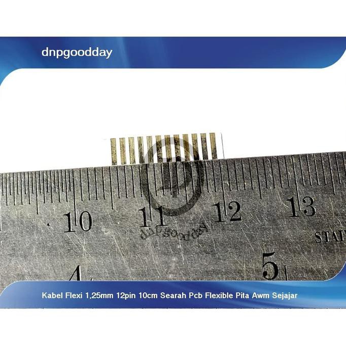 

Kabel Flexi 1,25Mm 12Pin 10Cm Searah Pcb Flexible Pita Awm Sejajar Dnpgood11 Kualitas Baik