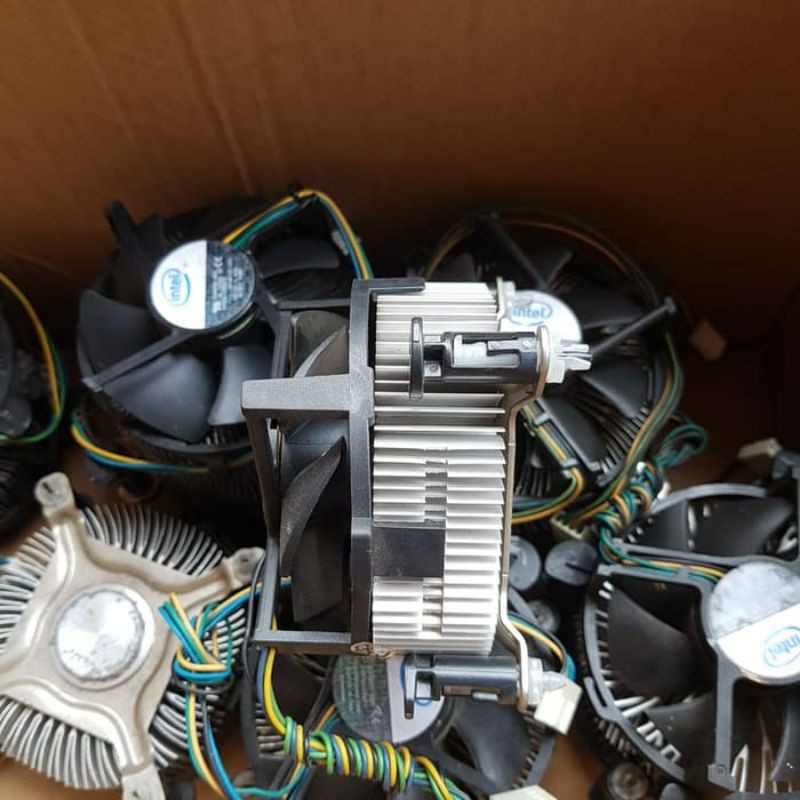 HEATSINK FAN CPU | INTEL Cooler Fan Processor LGA 775 intel original