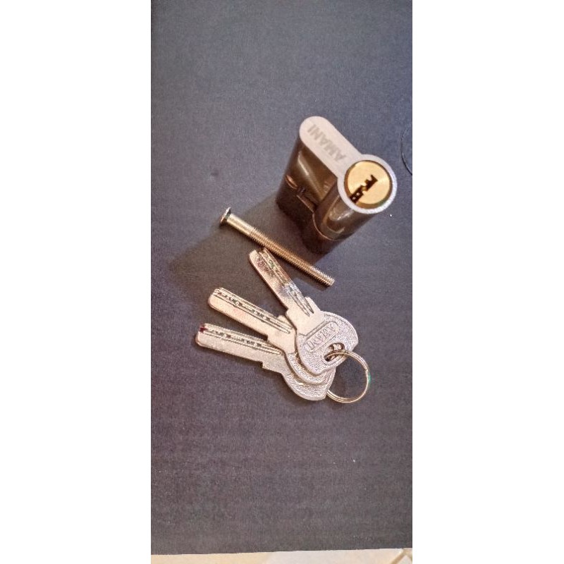 Silinder kunci pintu kuningan / anak kunci pintu silinder gagang pintu