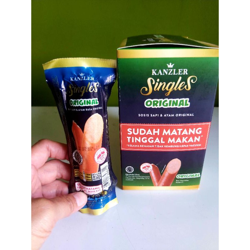 Jual Sosis Kanzler Single Original 1 Pack Shopee Indonesia