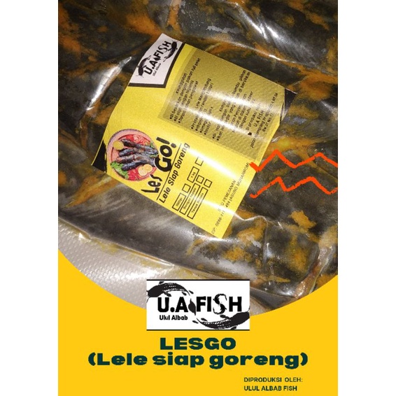 

frozen ikan lele bumbu kuning siap goreng