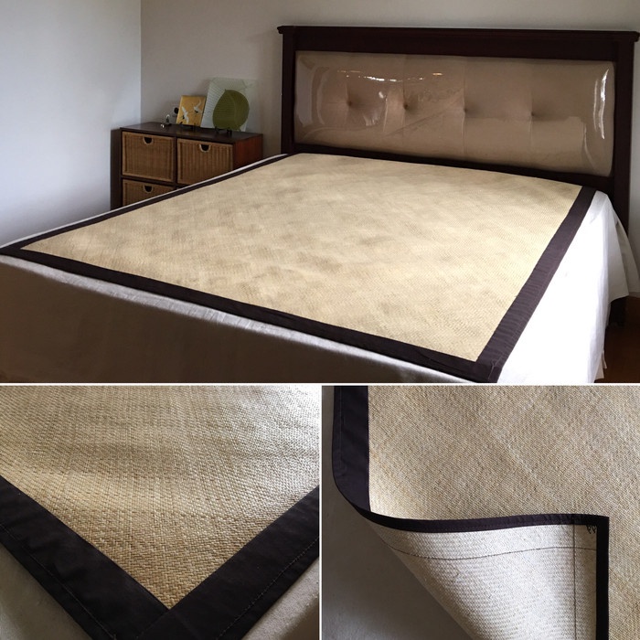 Tikar - Tikar Rotan Ajiro , Tikar Kati, Alas Tidur Rotan, Matras Rotan Sejuk