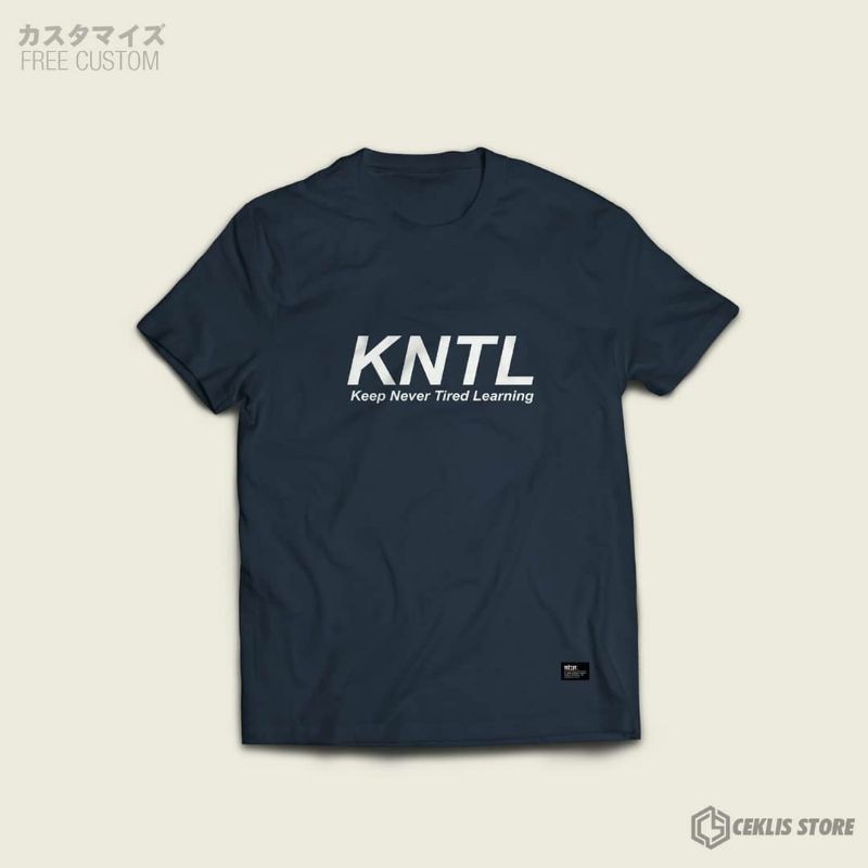 KAOS DISTRO COWOK CEWEK KNTL