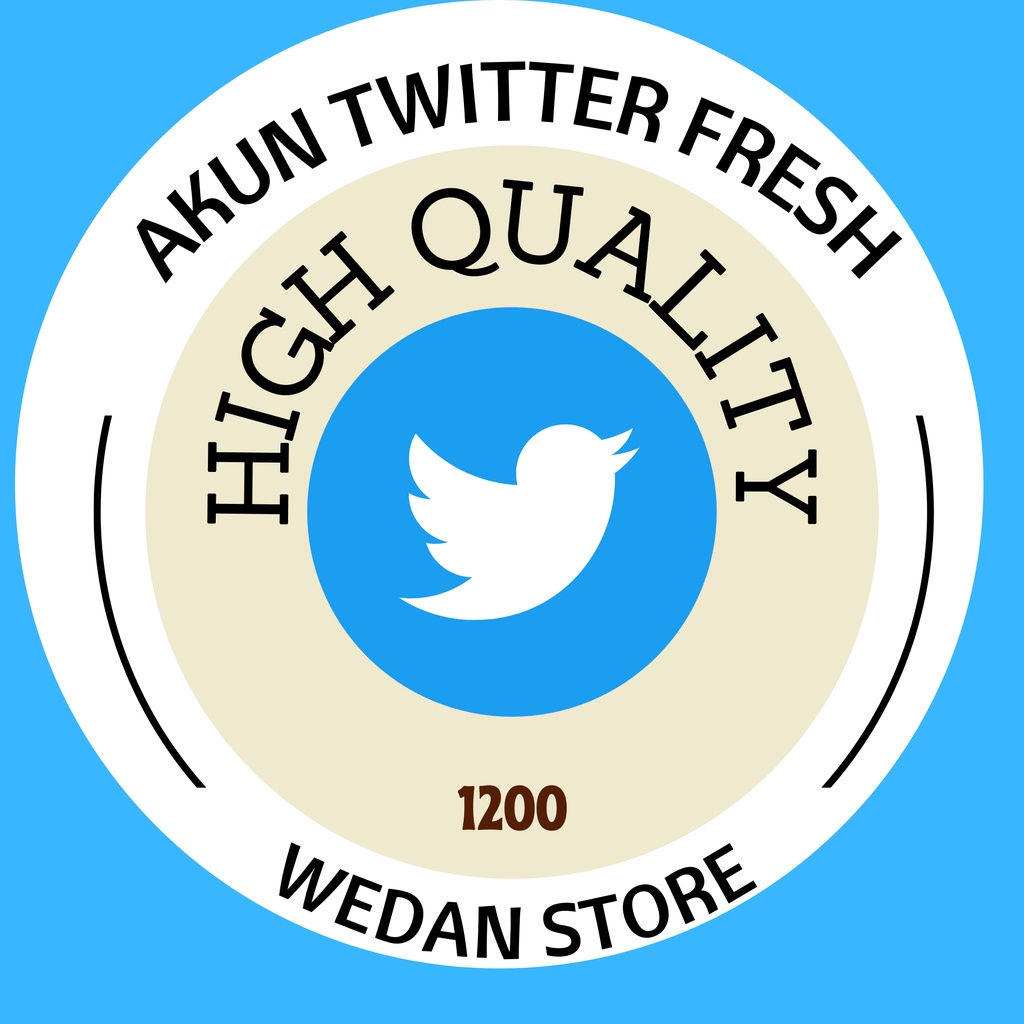 Akun Twitter Fresh High Quality