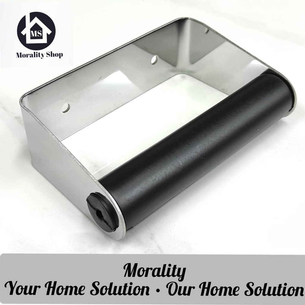 Tempat Tisu Gulung Stainless MURAH S7 - Tissue Roll Holder Rack Tissue Rak Tisu Toilet Tissue Paper Holder