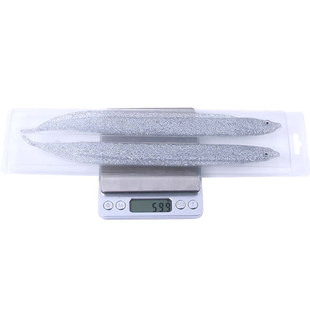 Hengjia 2PCS / Set Umpan Pancing Bentuk Ikan Imitasi 26cm / 18.4g