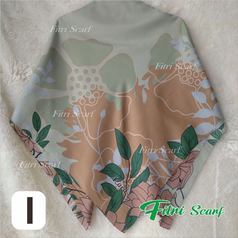 Jilbab PILIH WARNA PILIH MOTIF AZARA LASER segiempat  motif hijab motif kerudung DANISA D1 100-I