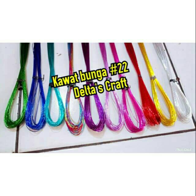 

#Kawat bunga #22/ Rp 40.000/ 500 gr