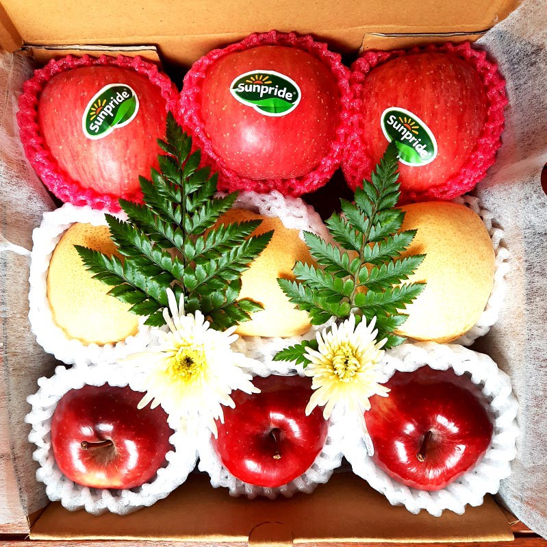 

HAMPERS BUAH SEGAR, GIFT BOX BUAH, KEMASAN BOX CANTIK FREE KARTU UCAPAN