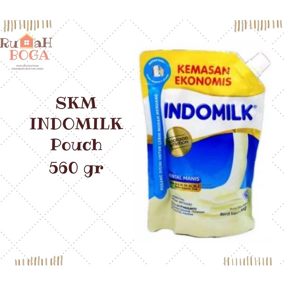 

Susu Kental Manis Cair INDOMILK Pouch 560gr 560 gr Kental Manis Murah Enak