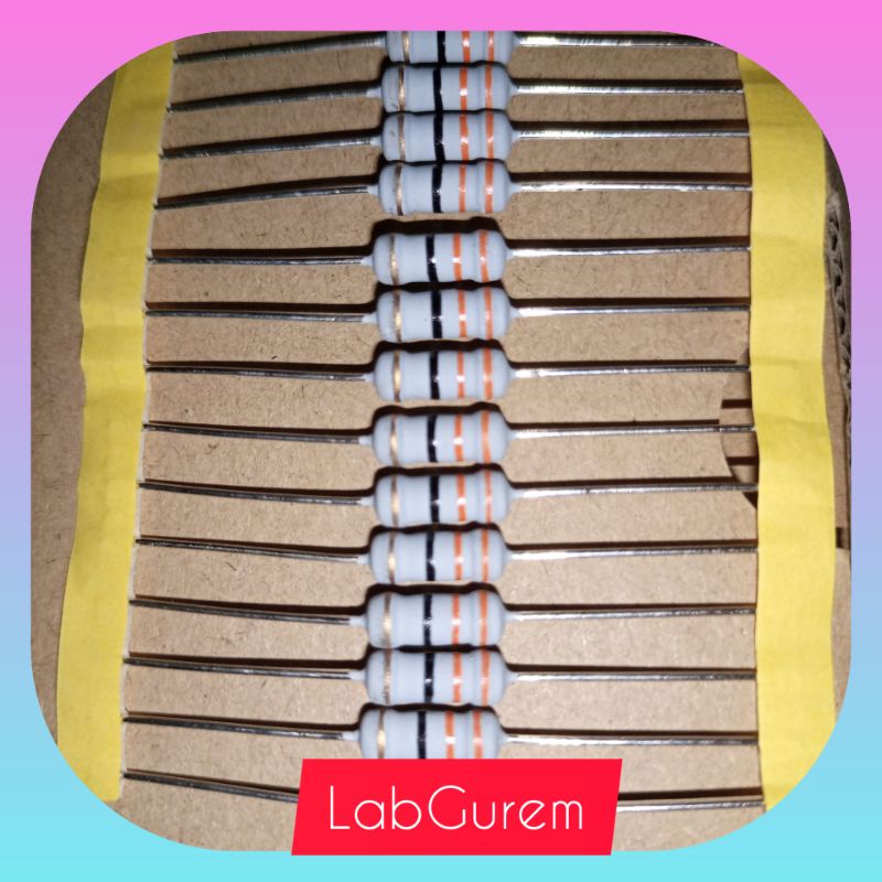 10 pcs Resistor  2W 1K5 10R 100K 2K2 220K 4K7 47K 30 R 68 R 56 R 150 R 1K 22K 6K8 12K 10k ohm  Taiwan ORIGINAL