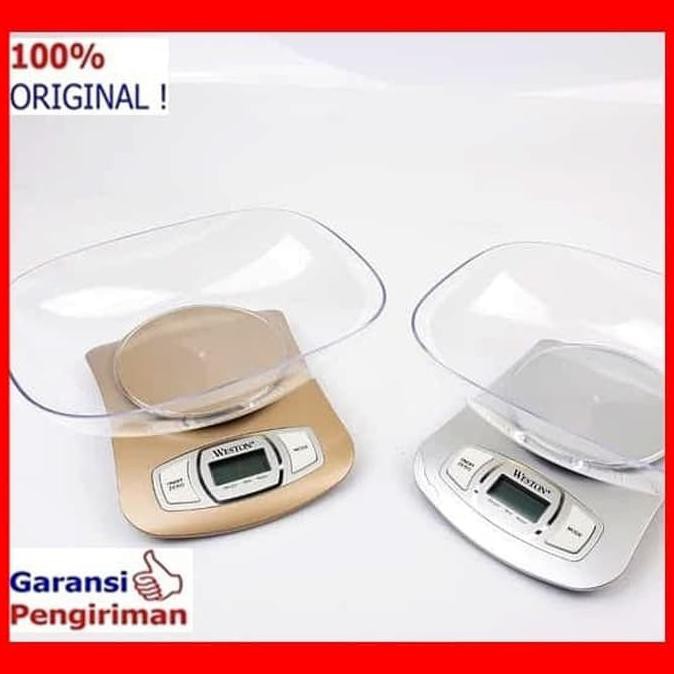 Timbangan Digital kue Weston 5Kg Clarita | Timbangan Dapur