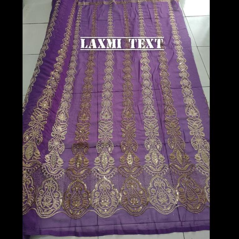[KODE 5914] kain Sari India / bahan Sari India TERBARU