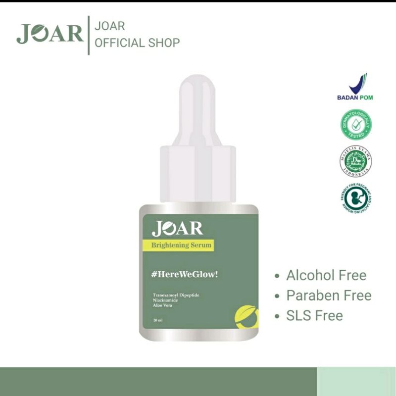 Joar Brightening Serum - Serum Wajah - Serum Pencerah Wajah - Serum Joar - Joar Skincare