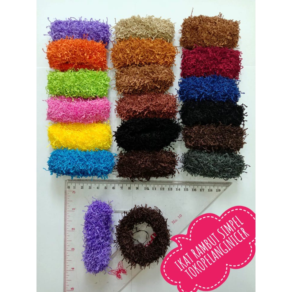 IKAT RAMBUT DONAT BULU TOKOPELANGINICER