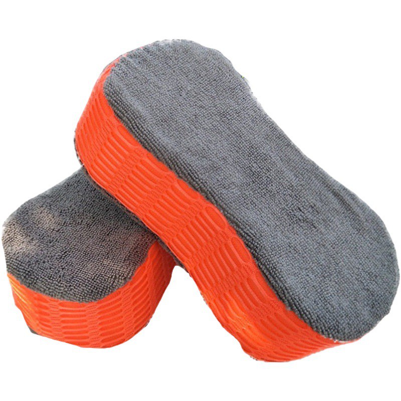 2 in 1 Premium Sponge Microfiber Busa Cuci Mobil | Car Spons Spon