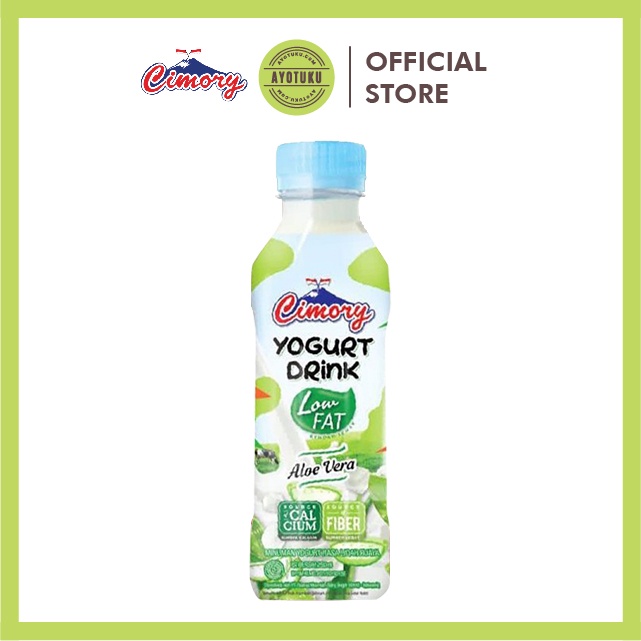 

SUSU CIMORY YOGURT DRINK LOW FAT ALOE VERA 250 ML (GOJEK)