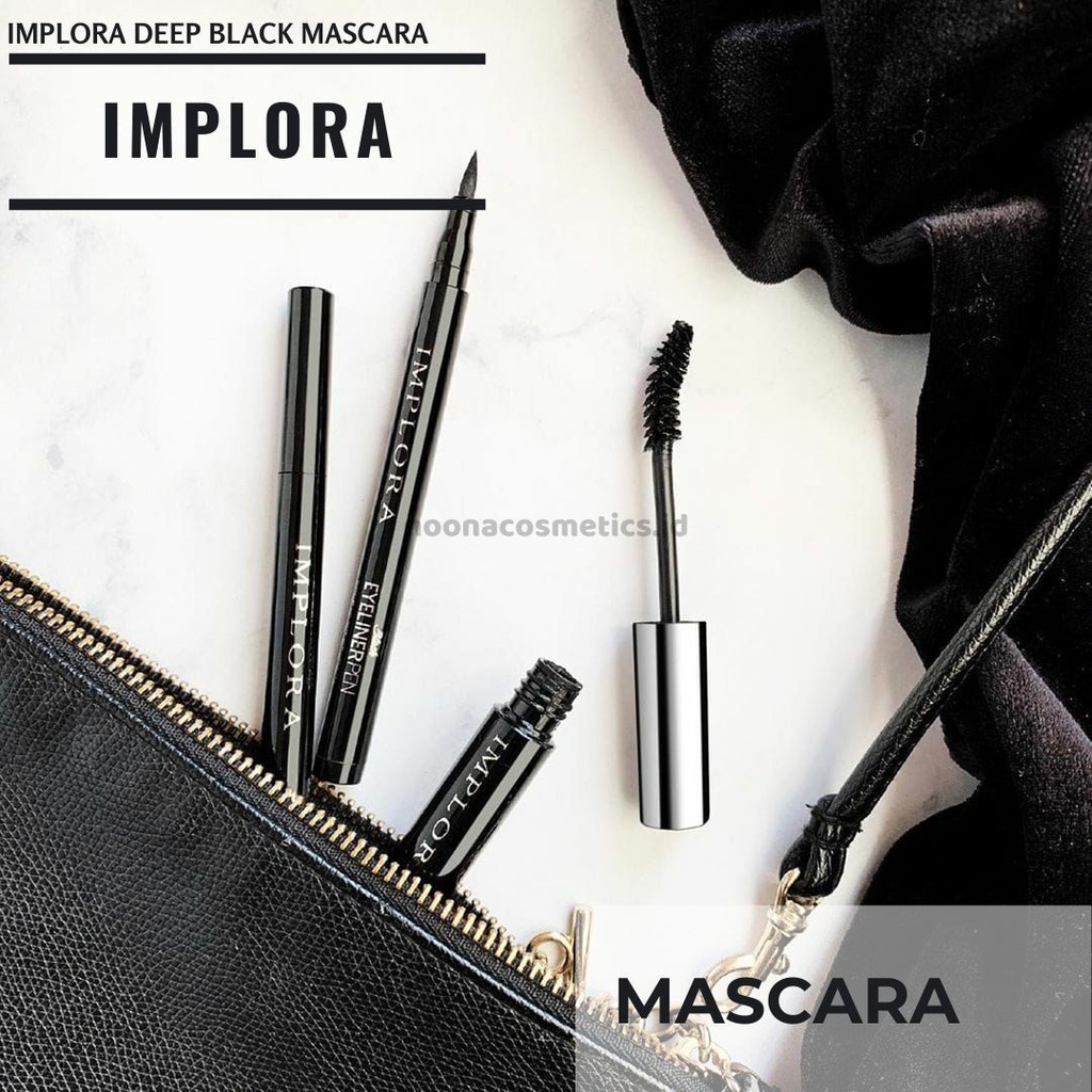 implora deep black mascara 3,8gr