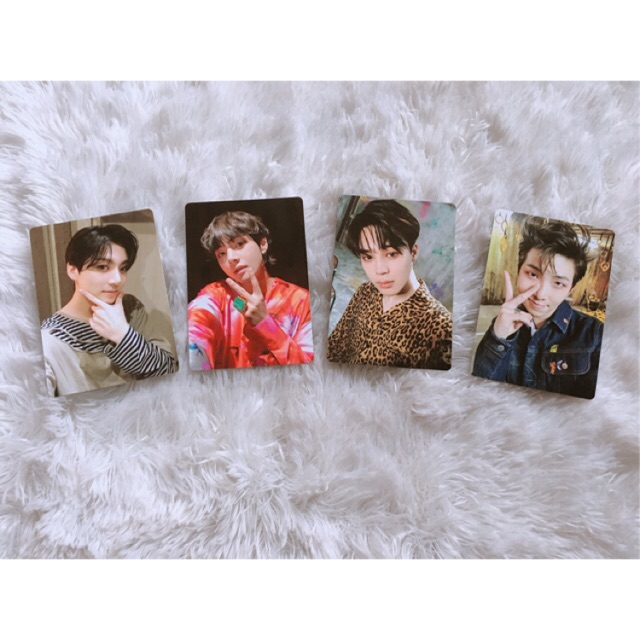 JUNGKOOK/V/TAEHYUNG/JIMIN/RM/NAMJOON BTS LIGHTSTICK ARMY BOMB ver. 3 Photocard PC