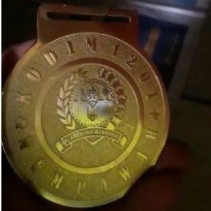 

3mm logam kuningan 2 sisi