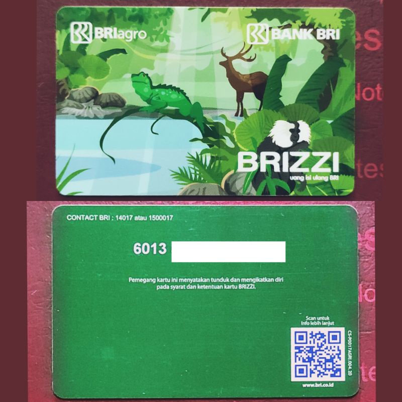 BRIZZI edisi BRIagro - Seri Binatang Hewan ORI /Like eMoney eTOLL Tapcash or Flazz