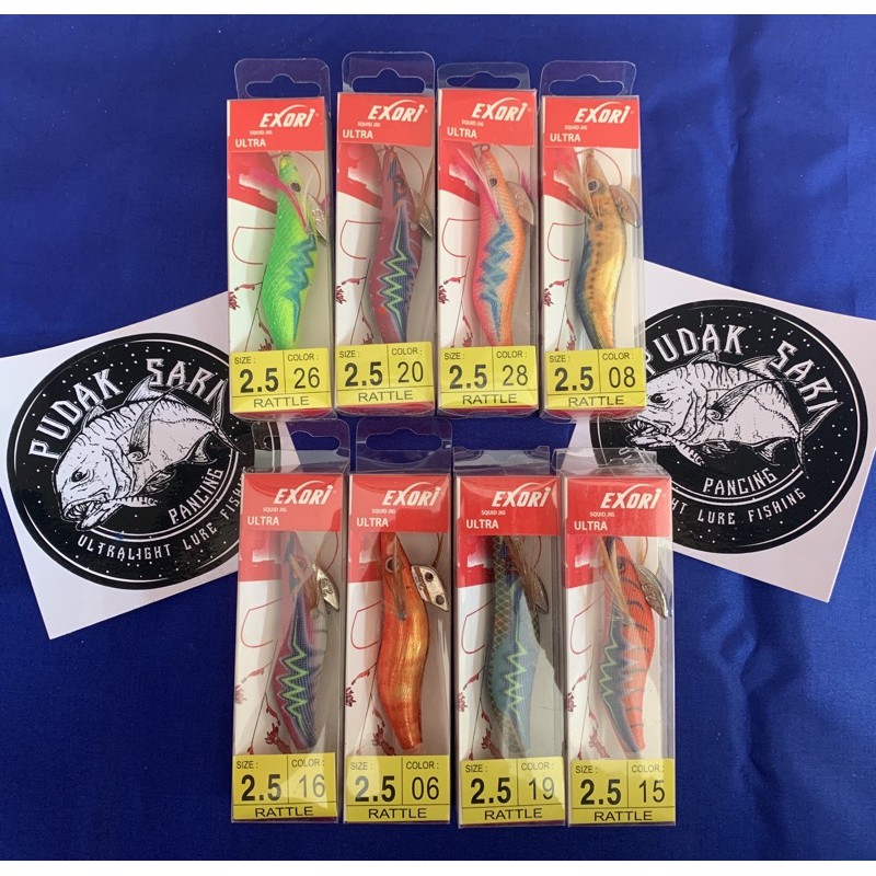 UMPAN CUMI EGI EXORI 2.5 RATTLE GLOW IN THE DARK