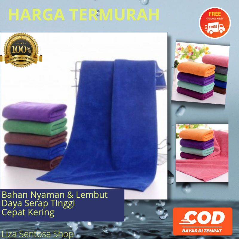 Handuk Microfiber Quick Dry Untuk Bayi Dan Anak Kecil Ukuran 35x75cm