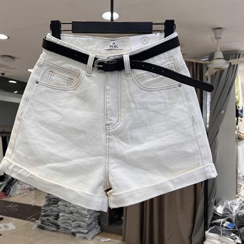 Oke Price.. Celana kulot jeans pendek wanita loose jumbo hot pants korea kekinian short denim jens j