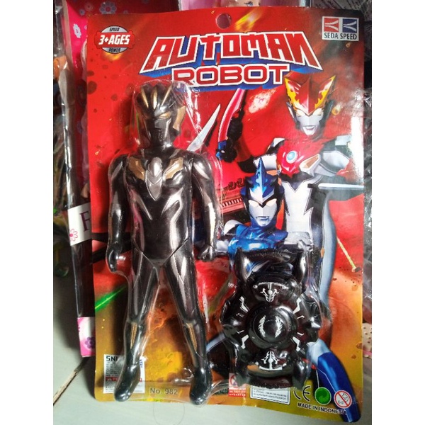 mainan ultraman zero + gairo