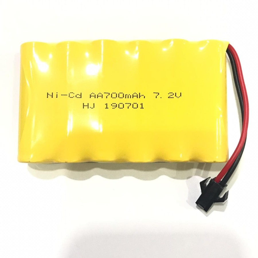 Battery Huina Baterai Bateray Batre Ni-Cd Nicd 700mah 7,2v ( 6x1 )