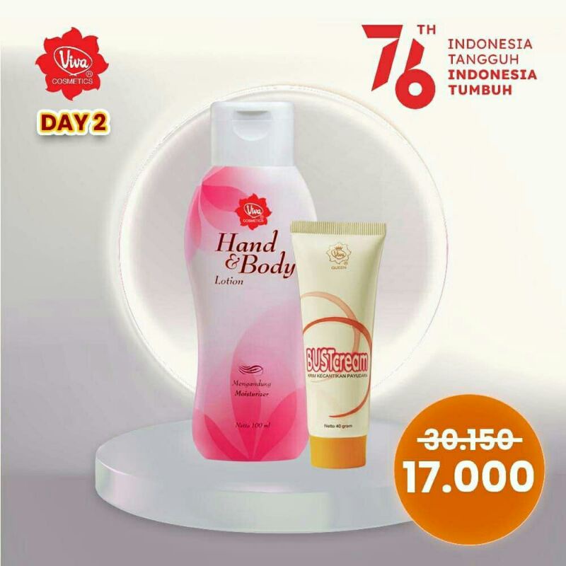 Paket Bust Cream Hand Body Lotion 100 ml