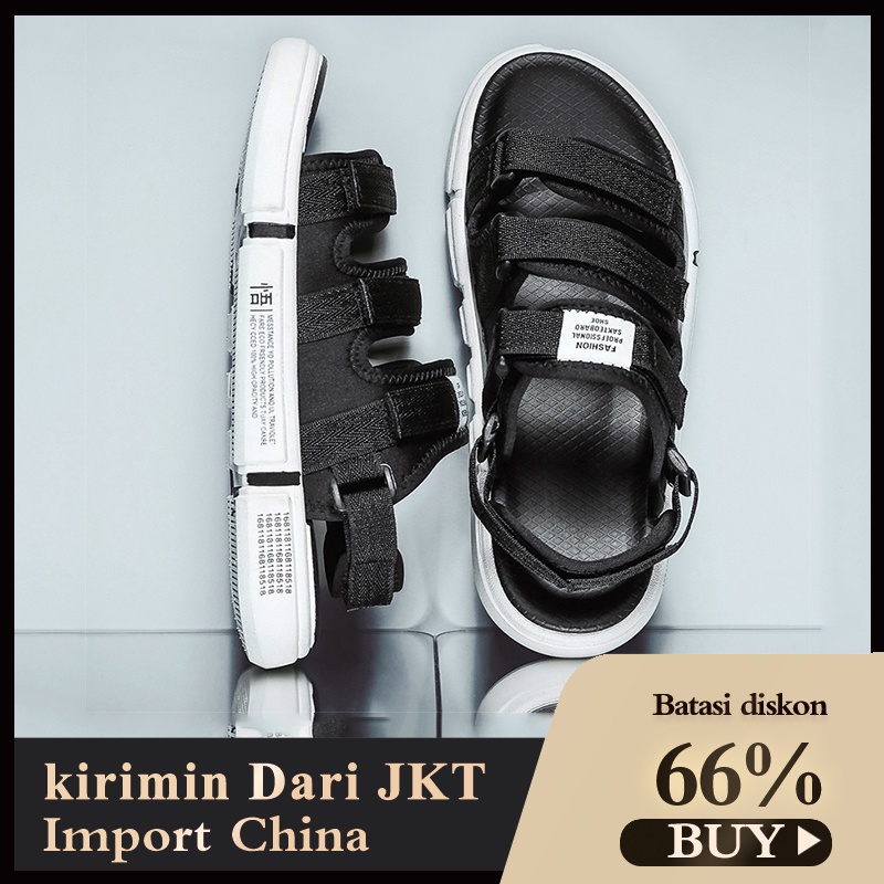 [100% Ori  &amp; COD]Sendal Pria - Tali Tumit Bisa Dilepas - Sandal Pria Sandal Gunung Pria Sendal Pria Casual Sendal Pria kekinian Sendal Gunung Sendal Gunung Pria Casual Sendal Furry Pria Sandal gunung import Sendal laki laki dewasa Size39~46