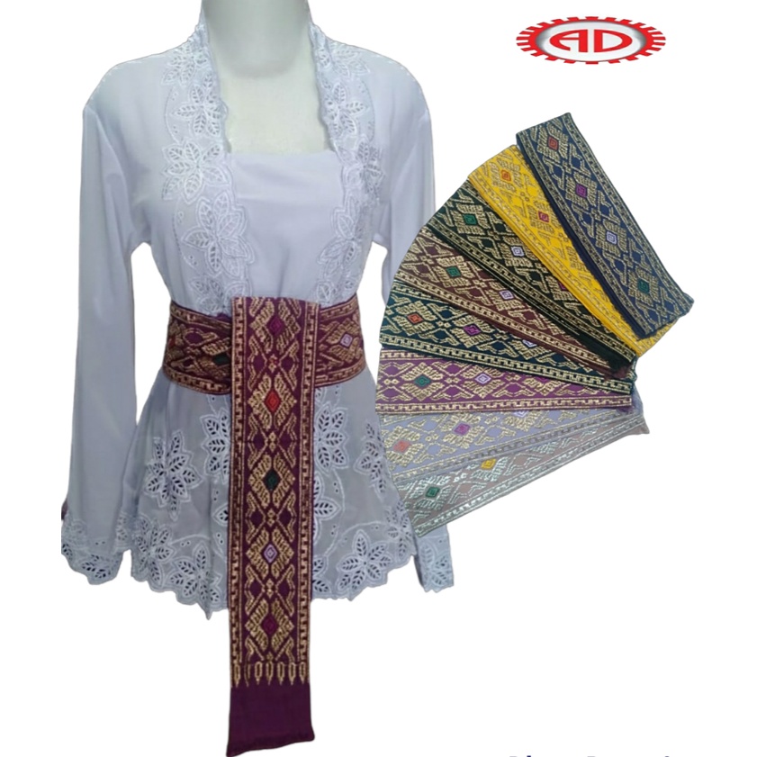 Selendang Obi Songket/ Selendang Songket Bordir 1