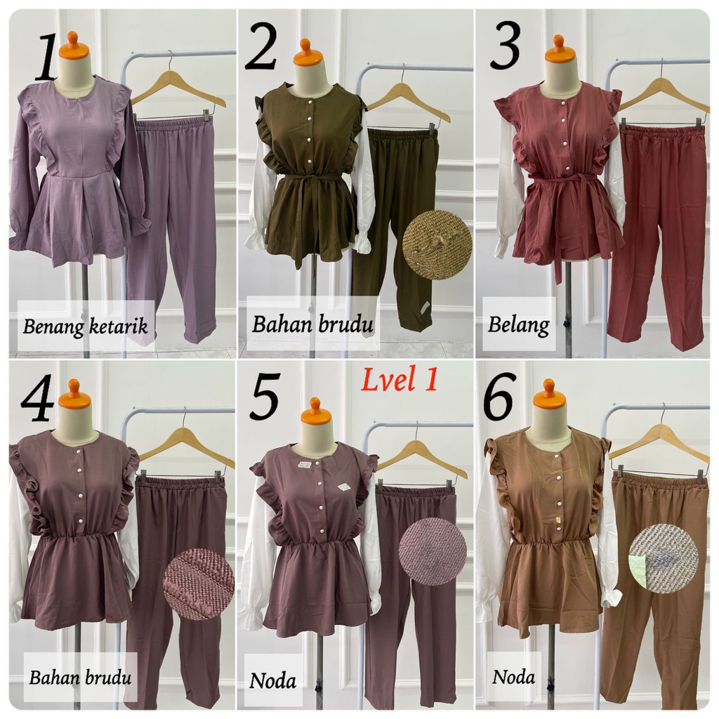 (A) RIJEK SETCEL SHAKILA LEVEL 1 DAN LEVEL 2