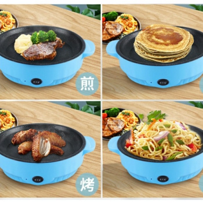 Cash On Delivery Alat panggang listrik panggangan elektrik bbq pan - random Alat panggangan roti Y3E