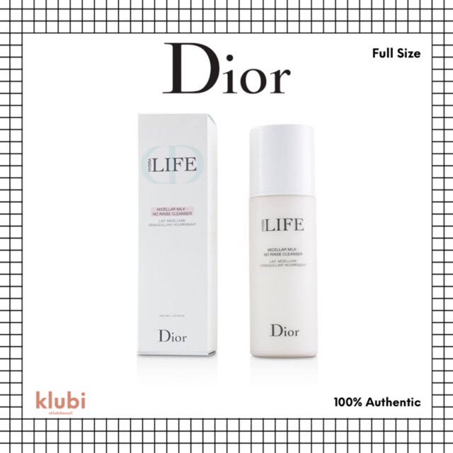 Jual DIOR Hydra Life Micellar Milk No Rinse Cleanser 100 ORI (FULL SIZE) Shopee Indonesia