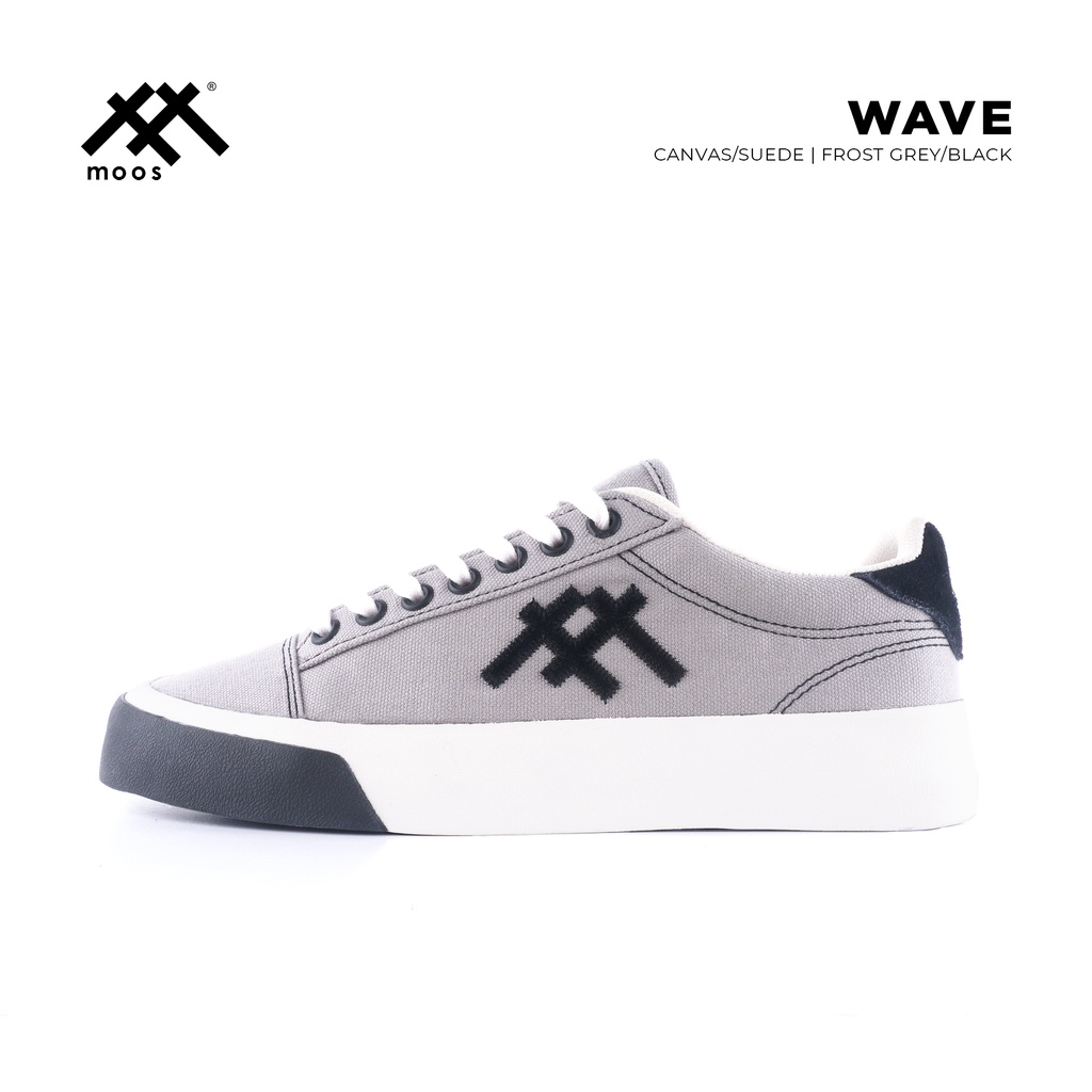 Moos Footwear Wave Frost Grey/Black