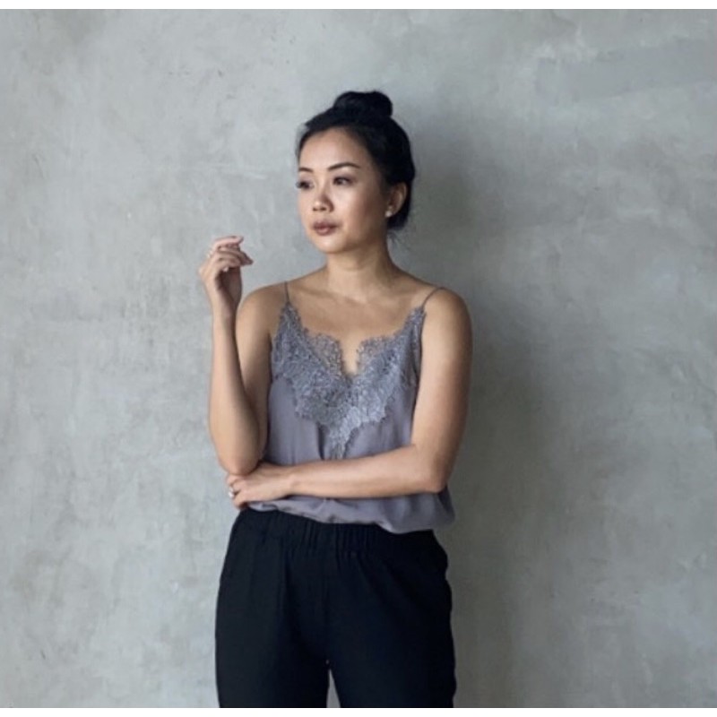 Mio camisole in Grey, Eunoia x Patsteph