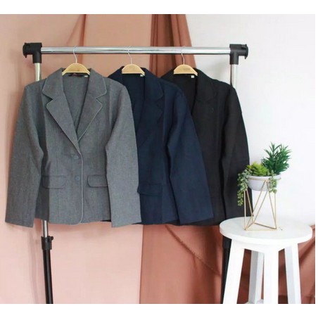 Blazer wanita/jas wanita kantoran/seragam kerja blazer