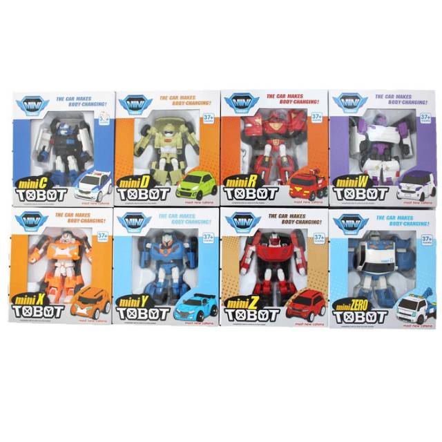 Mainan anak Robot TOBBOT mini series