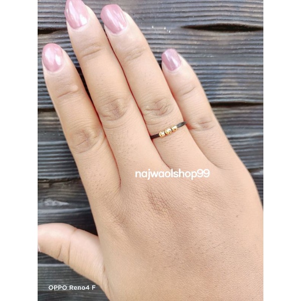 Cincin tali Mrican Emas